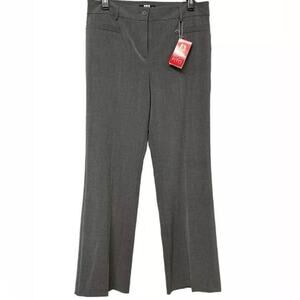 STUDIO 1940 Pants Womens Size 11M Marissa Straight Leg Career Gray